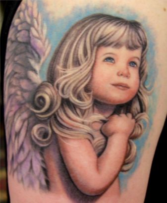 Angel Tattoos Design Pic Image