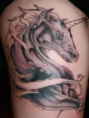 Unicorn Pics Tattoos