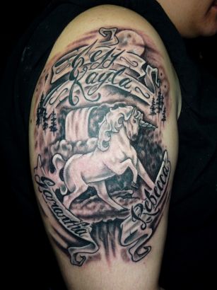 Unicorn Tattoos Pics Gallery