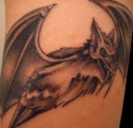 Bat Images Of Tattoo