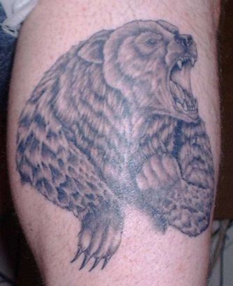 Grizzly Bear Tattoo Pic