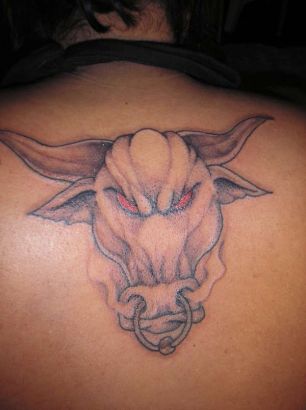 Bull Head Tat Pics Design