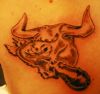 bull head pics of tattoos
