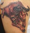 bull tattoos design gallery