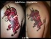 Bull tattoos design gallery