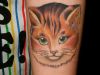 cat face tattoo pics