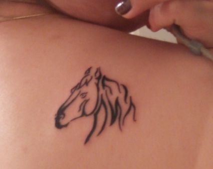 Horse Head Images Tattoo