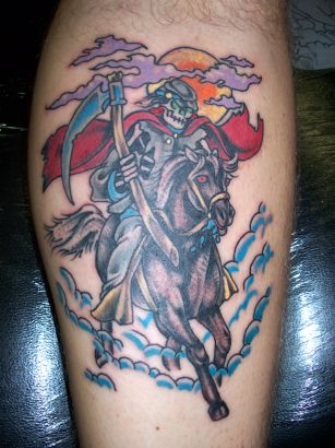 Rebel Horse Rider Tattoo