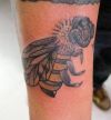 bee tattoo design