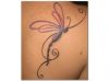 dragonfly tattoo on shoulder