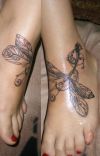 dragonfly feet tat pics
