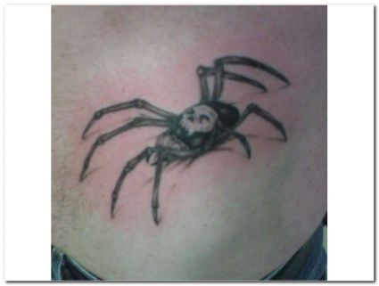 3D Spider Tattoos Image