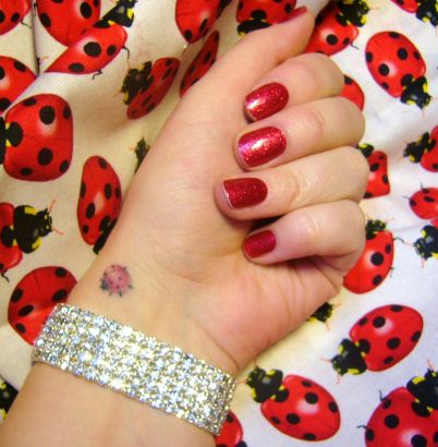 Ladybug Tattoo Images