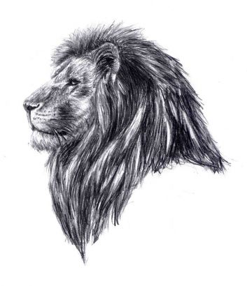 Lion Head Free Tattoo Pic
