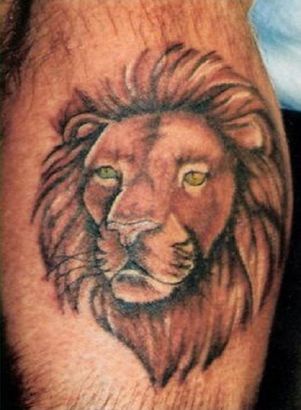 Lion Head Tattoo Images