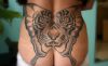 butterfly tiger tattoo