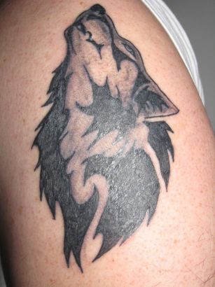Wolf Picture Of Tats