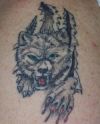 dangerous wolf tattoo pic