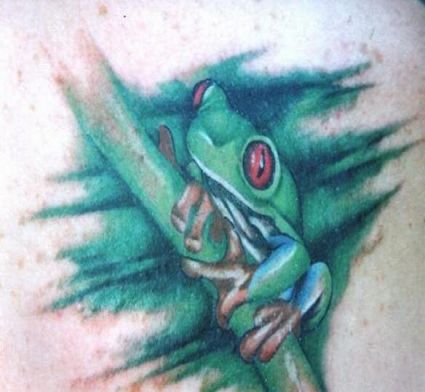 Tree Frog Tattoo 