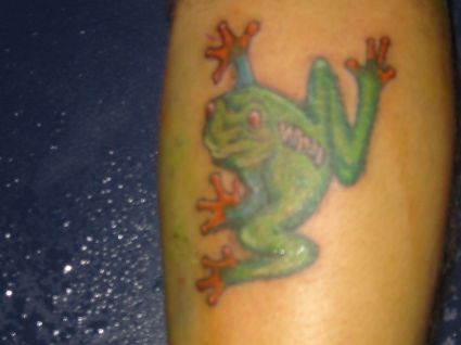 Frog Picture Of Tattoo