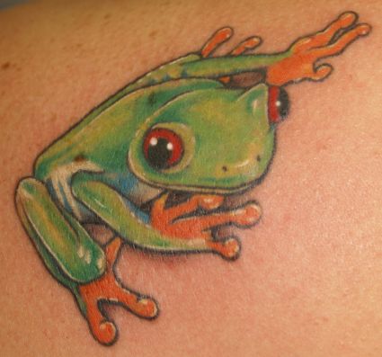 Frog Pictures Of Tattoo
