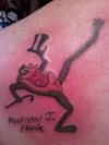 funny frog tattoo pic
