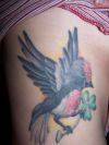bird tats on arm