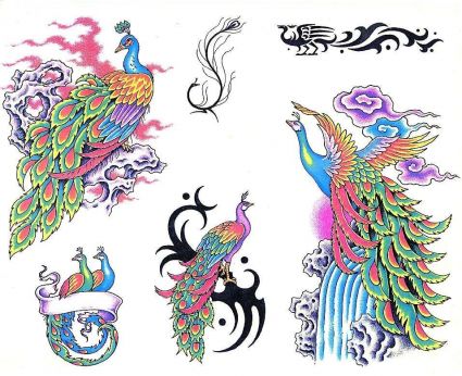 Peacock Tattoos 