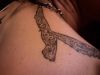 bird pic tattoo on shoulder