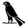 birds tattoo in black