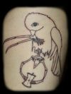 bird and dead bird pics tattoos