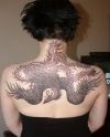phoenix image tattoos for back