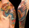 phoenix images tattoo on arm