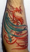 phoenix pictures tattoo on arm