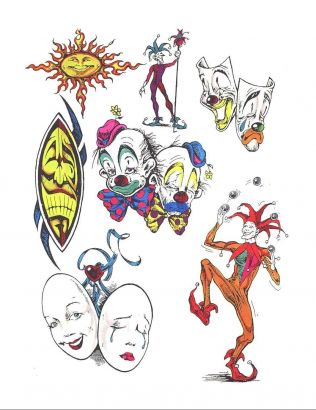 Joker Tattoos Pics Design