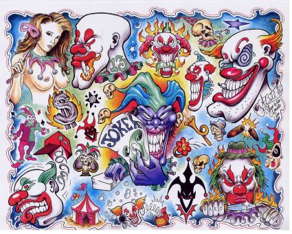 Joker Tattoo Prints