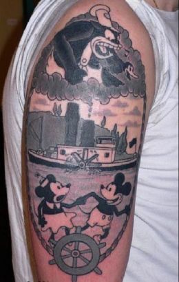 Micky Mouse Tattoos Idea