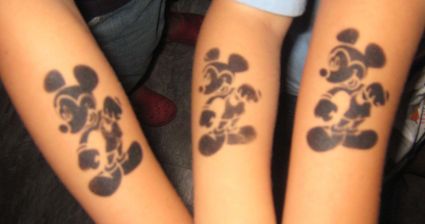 Mickey Mouse Tattoo Image