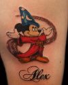 micky mouse image tattoo