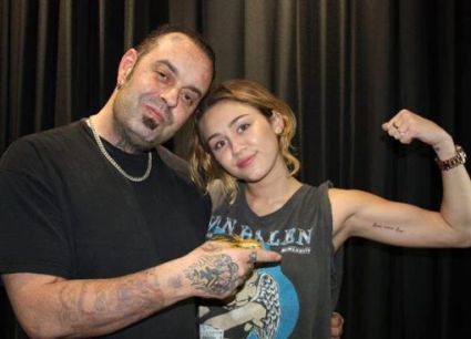 Miley Cyrus Tattoo Design
