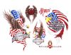american eagle tattoos gallery