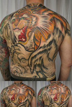 tattoo japanese lion tattoos face itattooz tiger