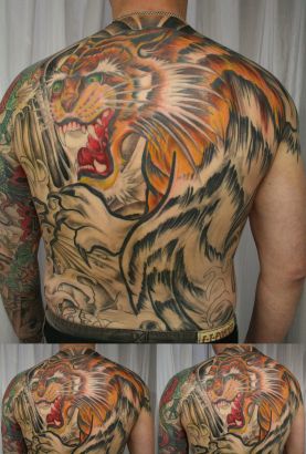 Japanese Lion Tattoo