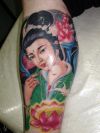 gueixa - geisha tattoo