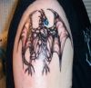 flying dragon pic of tattoo on arm
