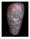 yin yang dragon pic tattoo