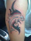 Dolphin Tattoo Design On Arm