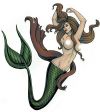 mermaid free tattoo image
