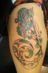mermaid arm image tattoo
