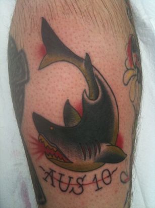 Shark Tattoo Pics On Leg